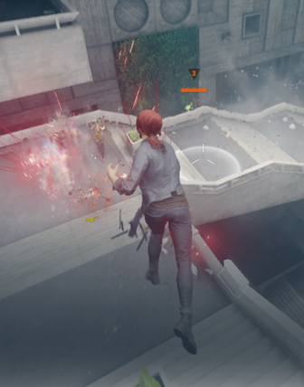 A Control című játék egy iPad Air kijelzőjén, a fejlett grafikájú játék futtatását az Apple M4 chip teszi lehetővé