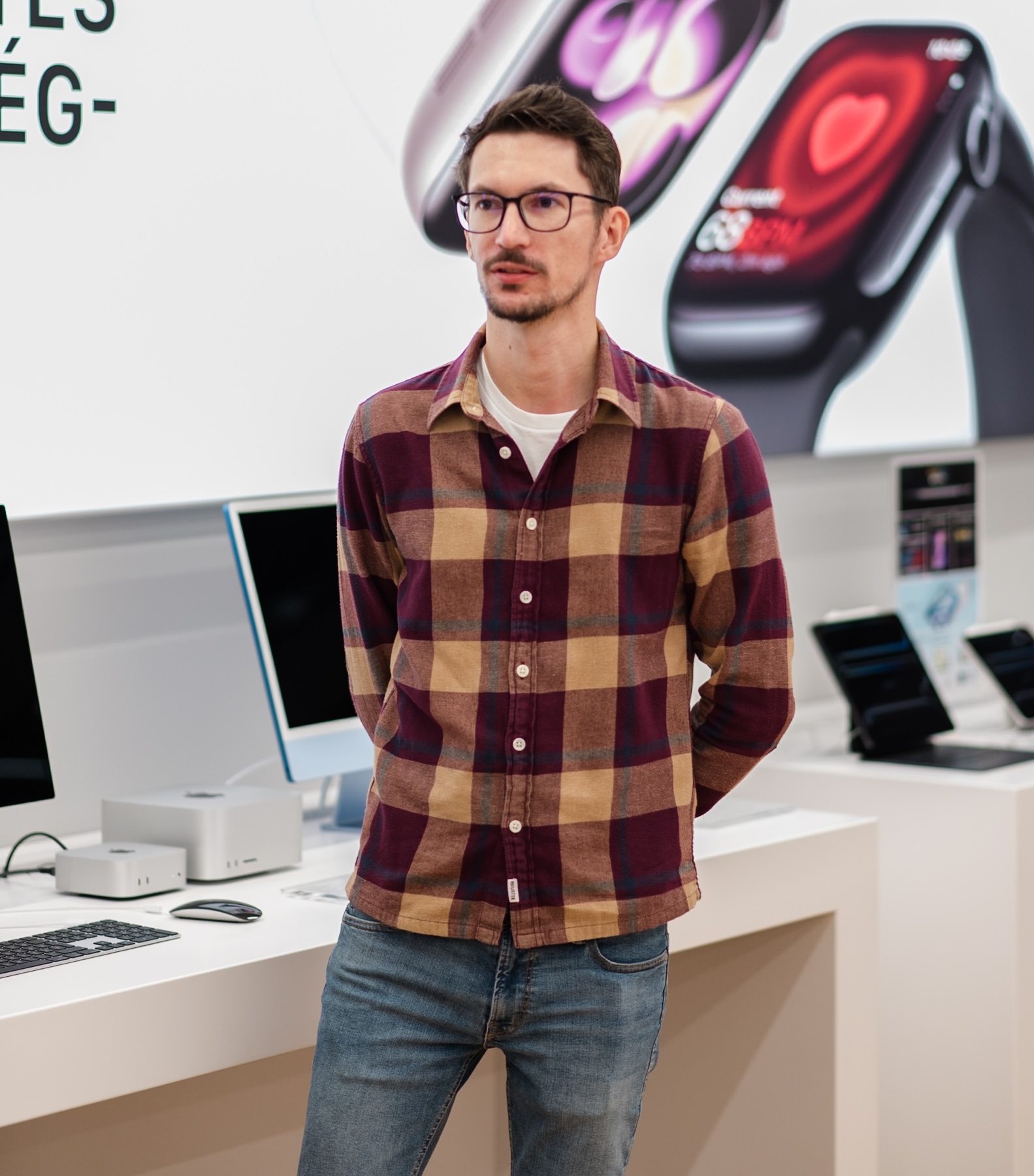 Barabás Laci (tech2) a nyitáson