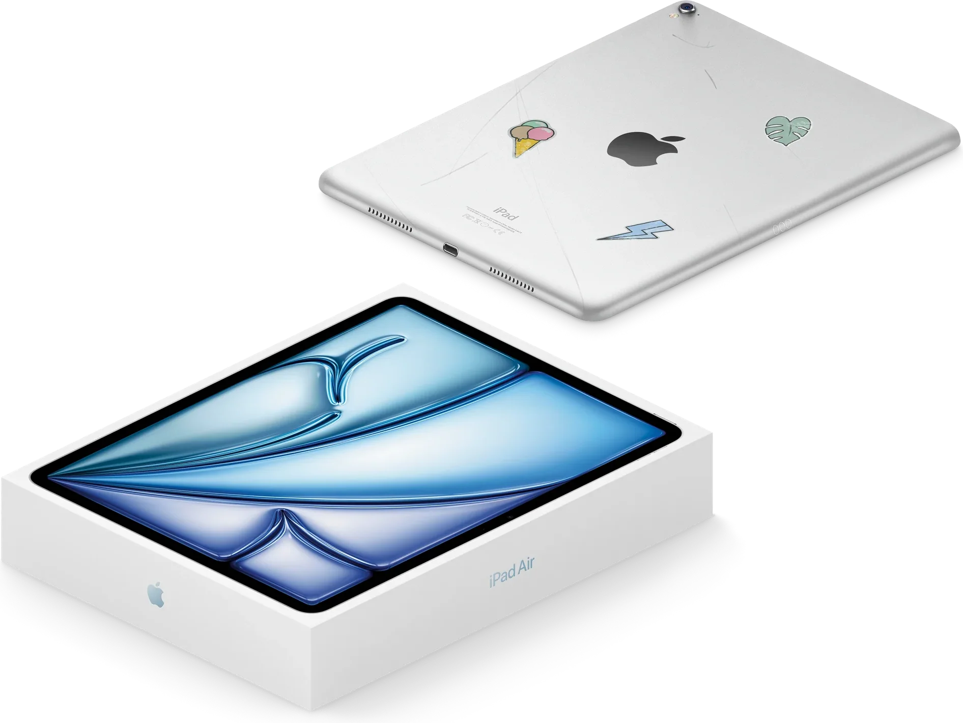 Használt iPad és új, dobozos iPad Air