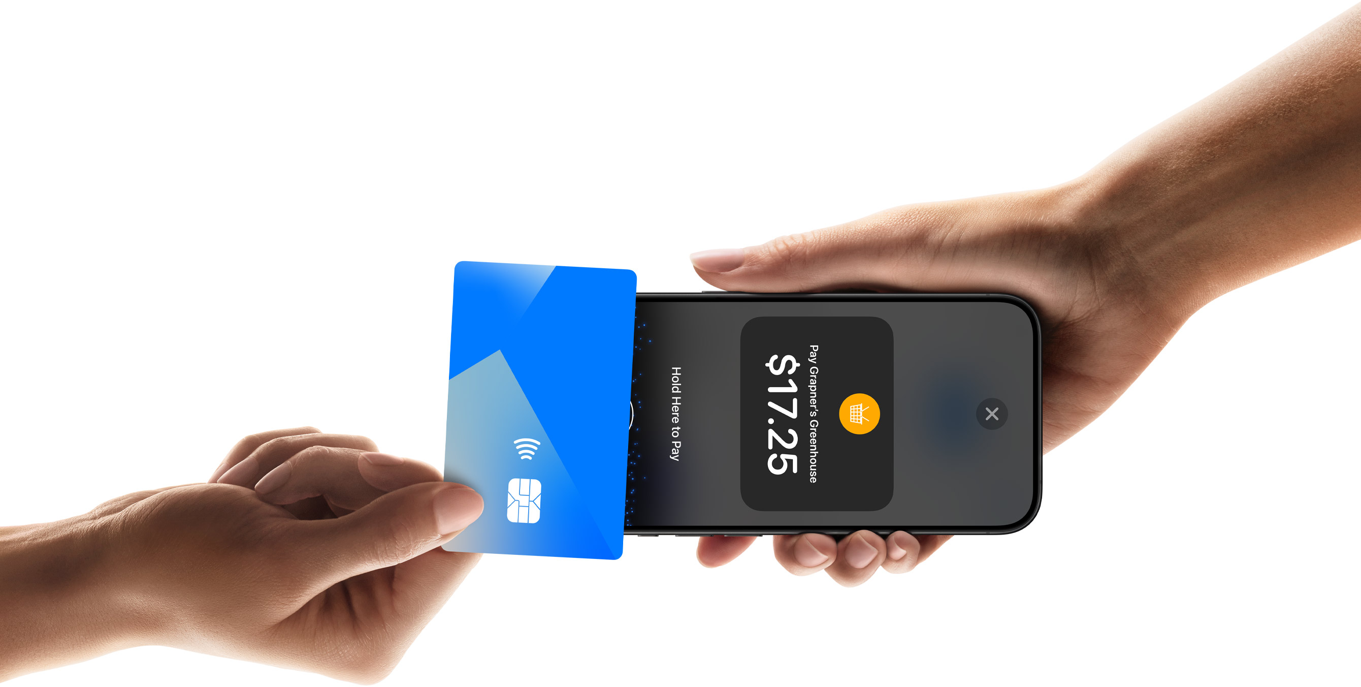 Tap to Pay iPhone-on