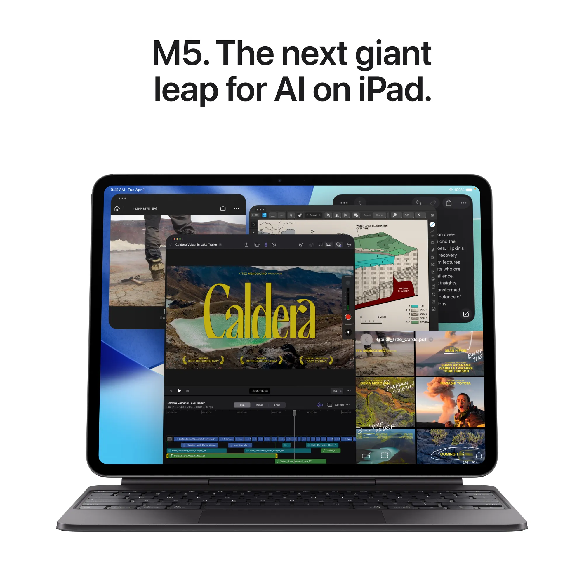11-inch iPad Pro M5 Wi‑Fi + Cellular 1 TB - ezüst