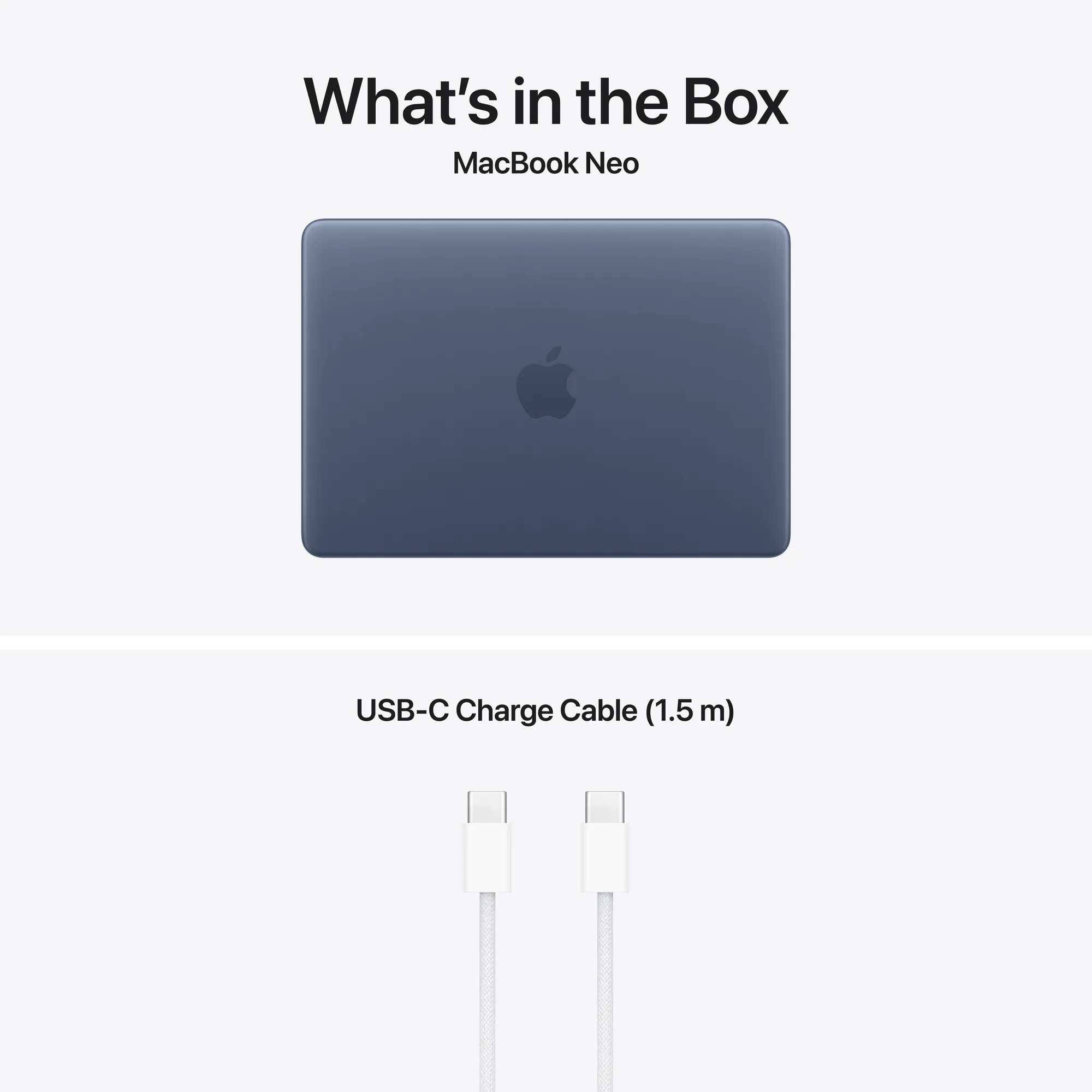 13 hüvelykes MacBook Neo: A18 Pro chip, 6-magos CPU, 5-magos GPU, 8GB RAM, 256 GB - indigó