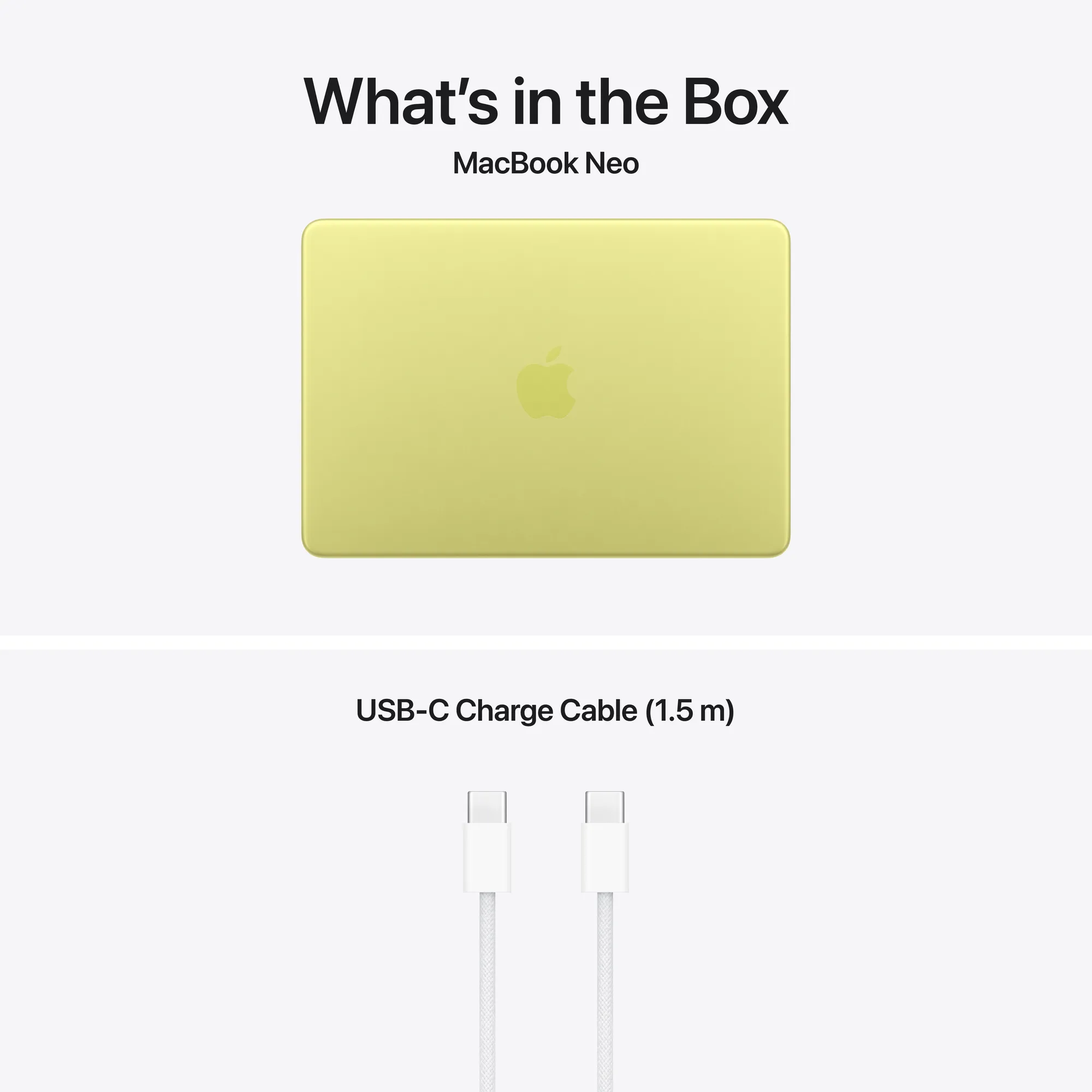 13 hüvelykes MacBook Neo: A18 Pro chip, 6-magos CPU, 5-magos GPU, 8GB RAM, 512 GB - citrus