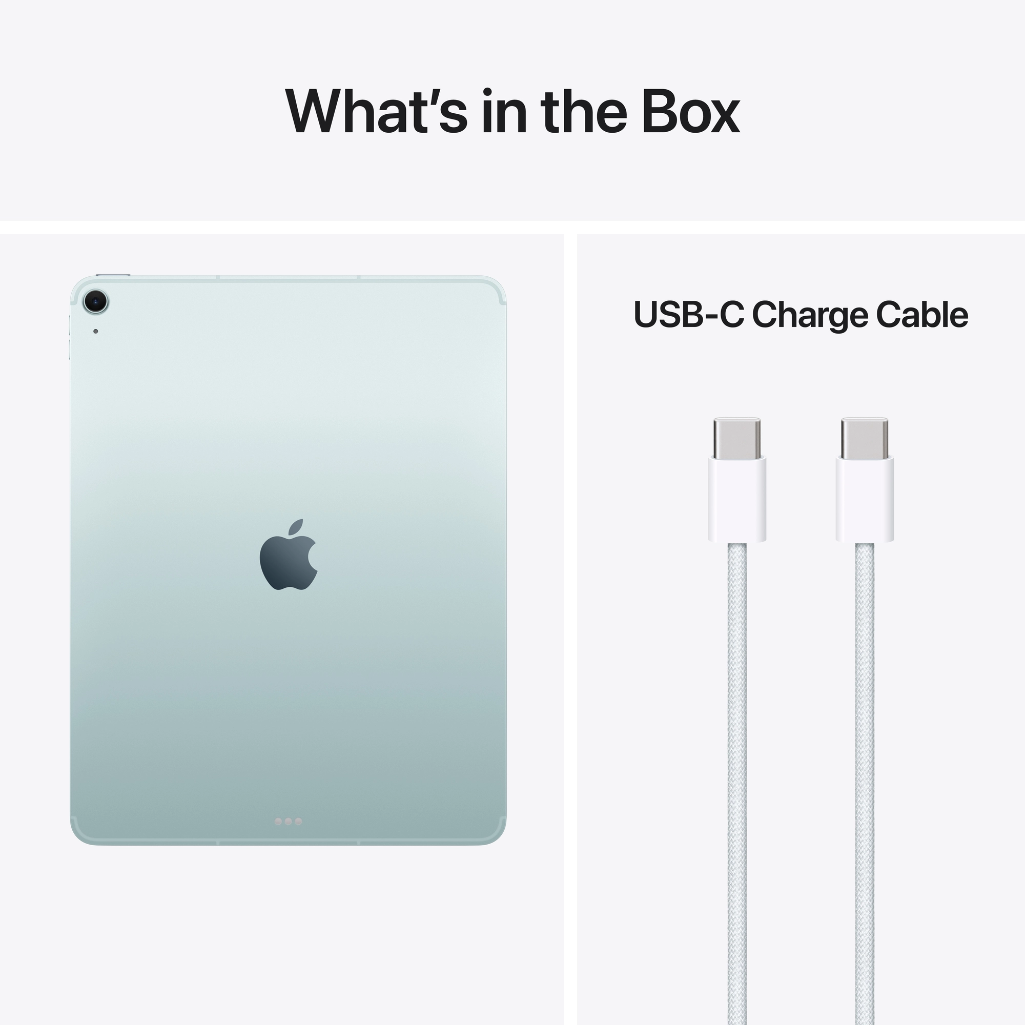 13" iPad Air (M4) Wi-Fi + Cellular 128 GB - kék