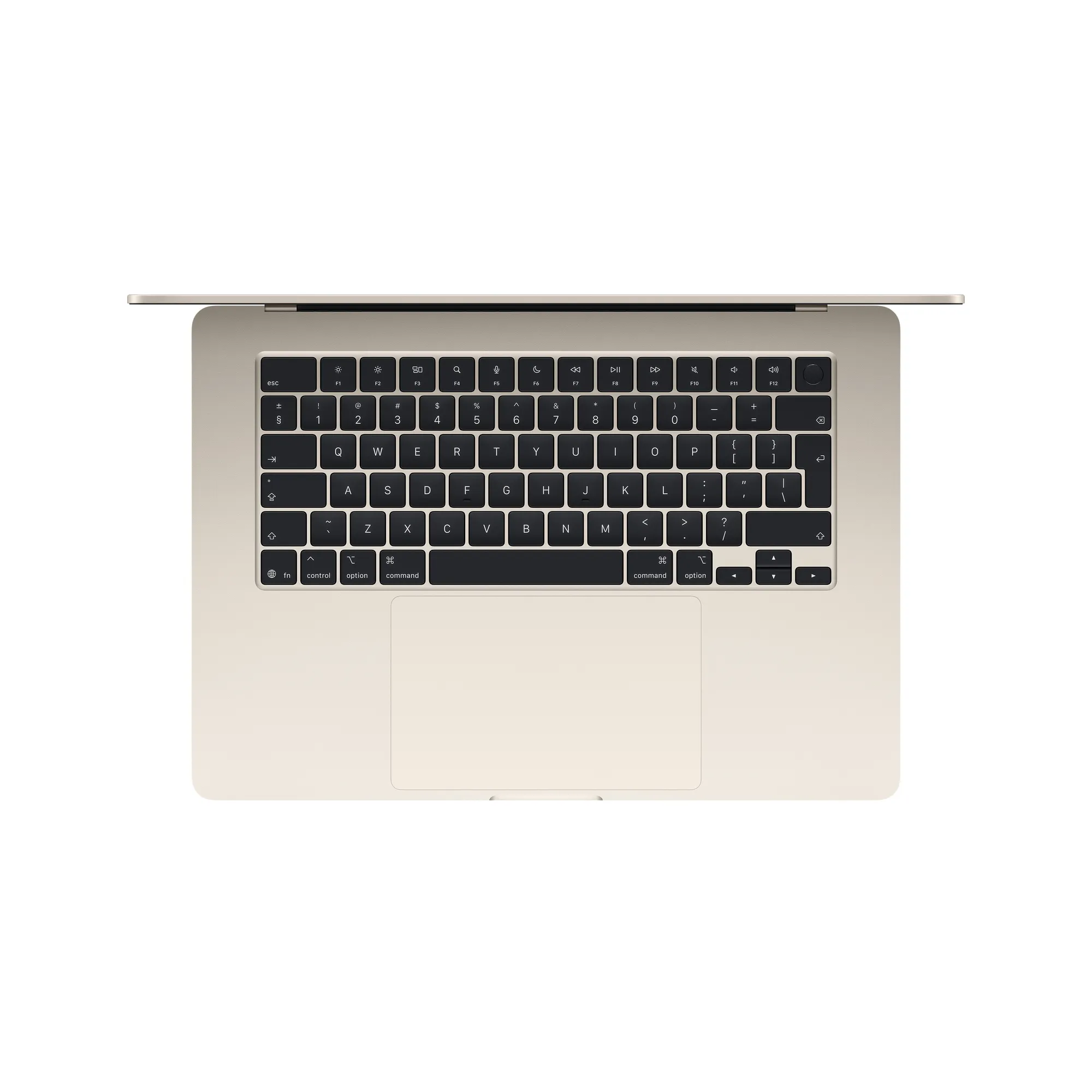 15 hüvelykes MacBook Air: M5 chip, 10-magos CPU, 10-magos GPU, 16GB RAM, 512GB SSD - csillagfény