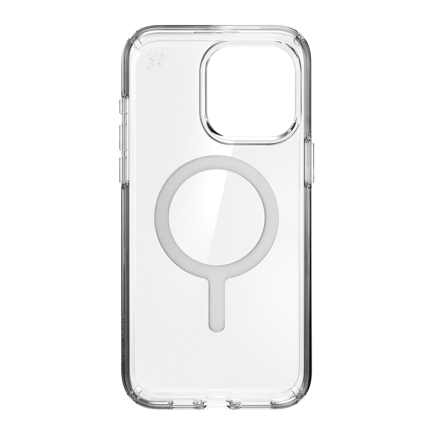 SPECK Presidio Perfect Clear iPhone 15 Pro Max MagSafe tok - átlátszó/króm
