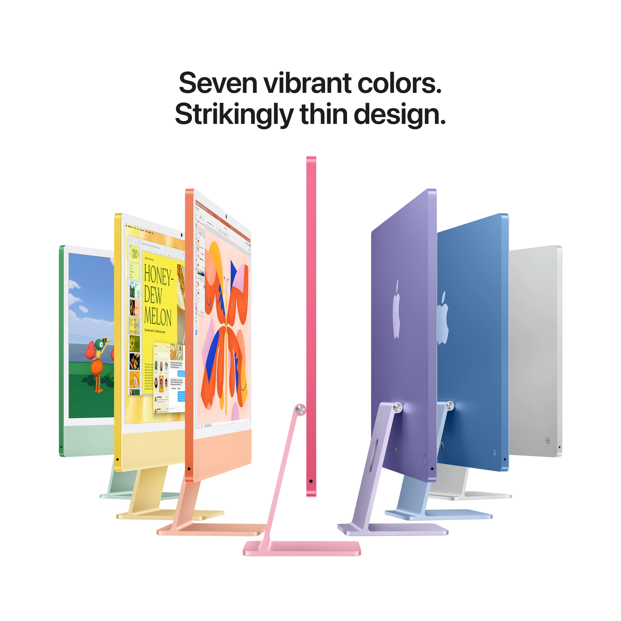 24-inch iMac 4.5K Retina kijelző, M6 chip, 10 magos CPU, 10 magos GPU, 16GB, 256GB SSD - kék