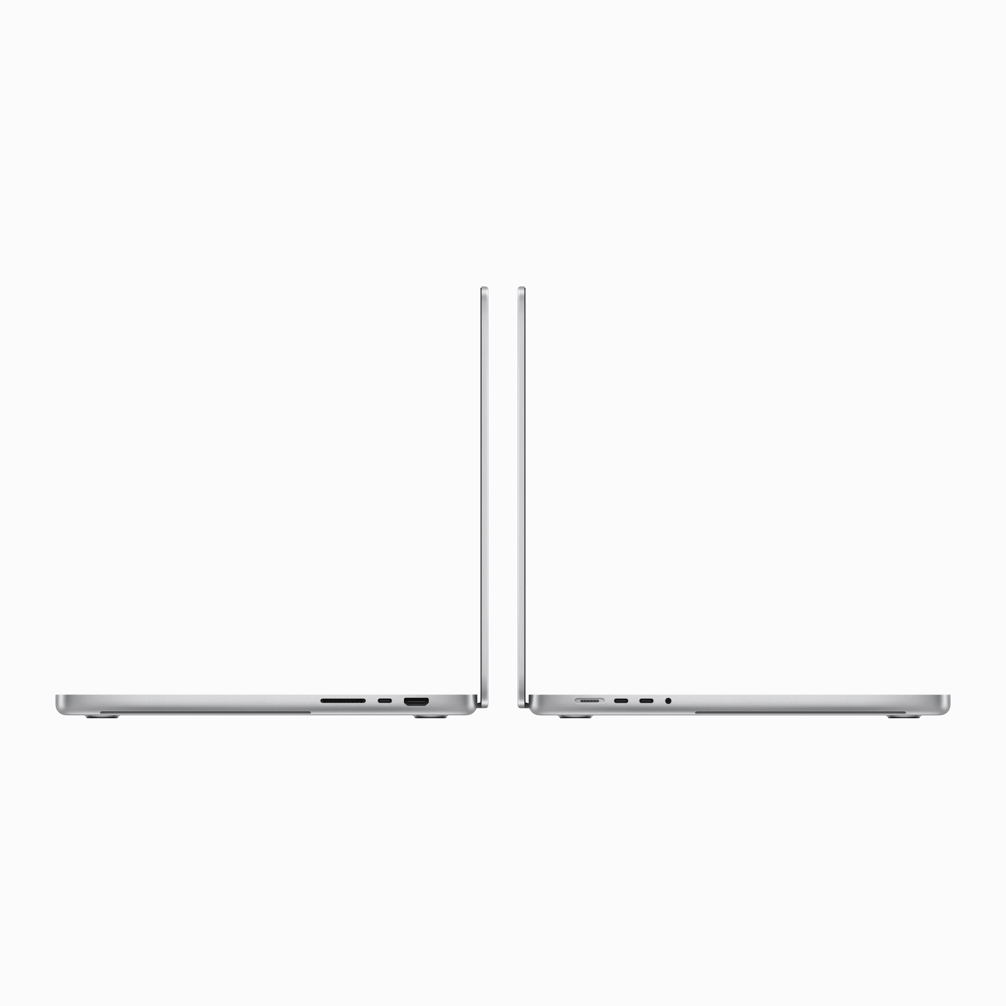 16-inch MacBook Pro: Apple M3 Pro chip with 12c CPU and 18c GPU, 18GB, 512GB SSD - Silver