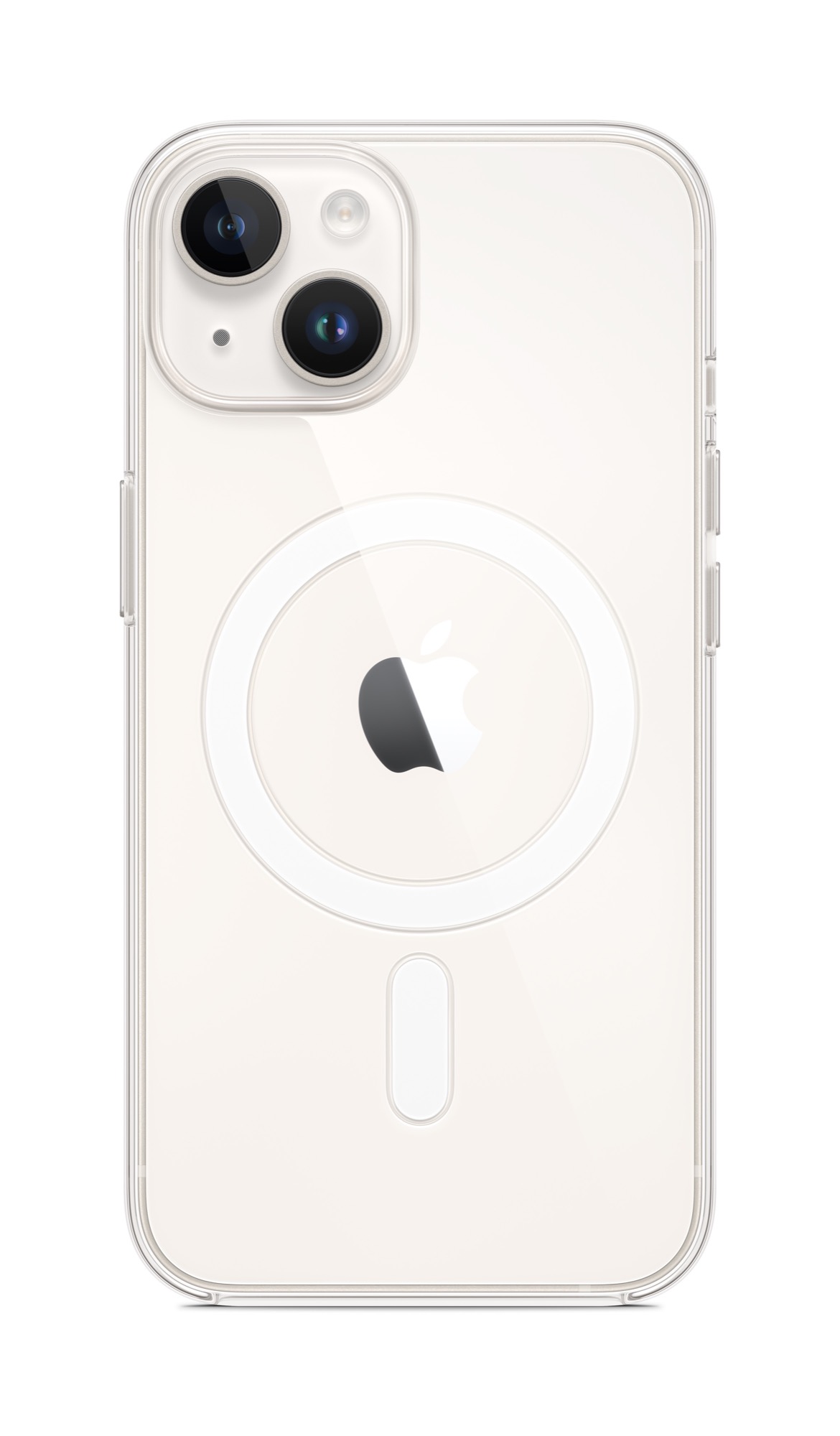 APPLE MagSafe-rögzítésű átlátszó iPhone 14 tok