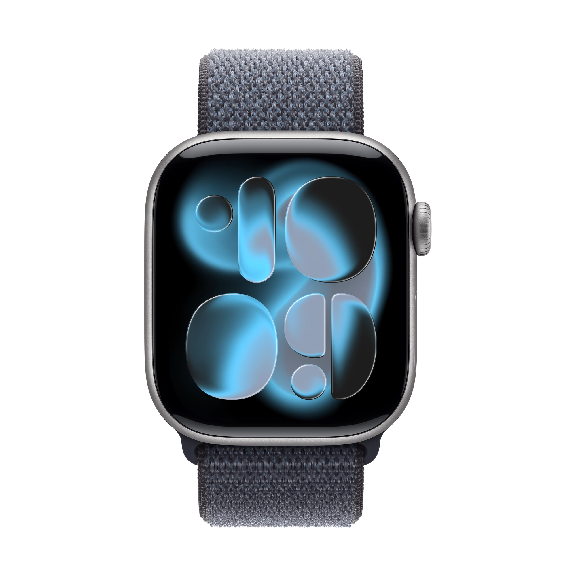 42 mm-es acélkék sportpánt