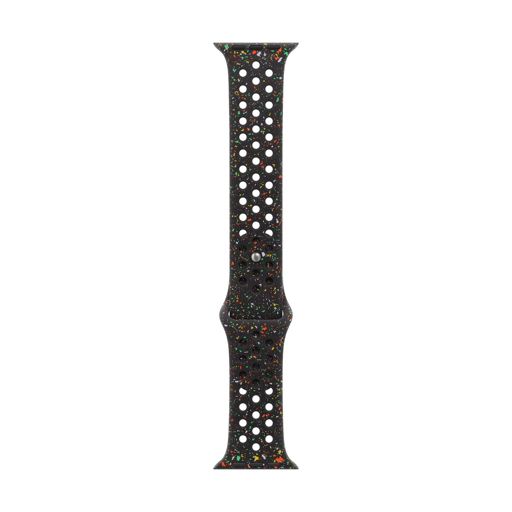42 mm-es éjféli fekete Nike sportszíj – S/M