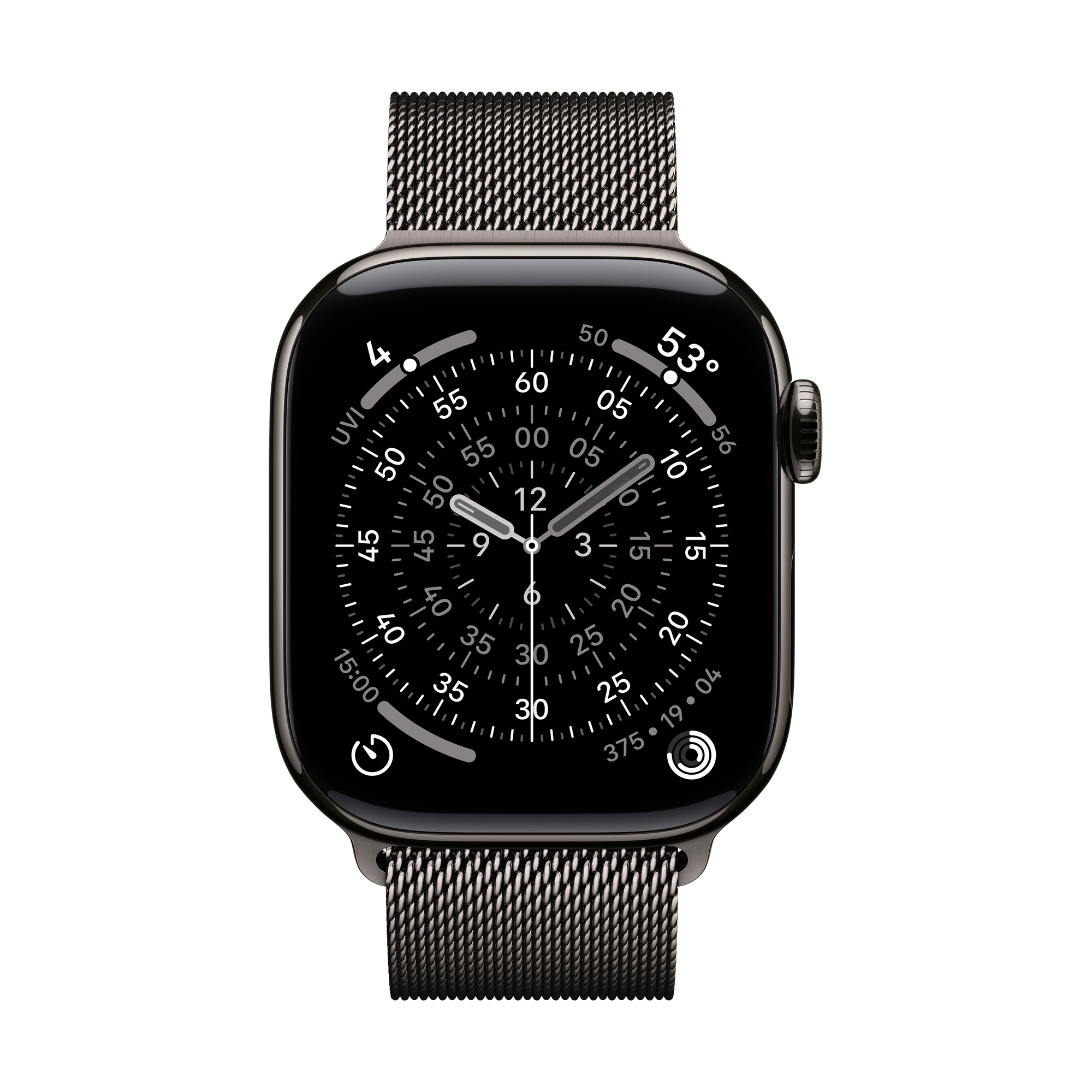 42 mm-es palaszürke milánói szíj - M/L