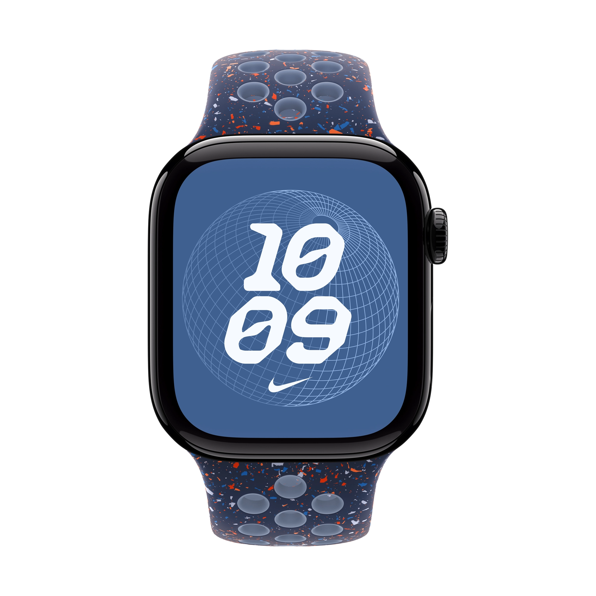 42 mm-es szalagkék Nike sportszíj – S/M