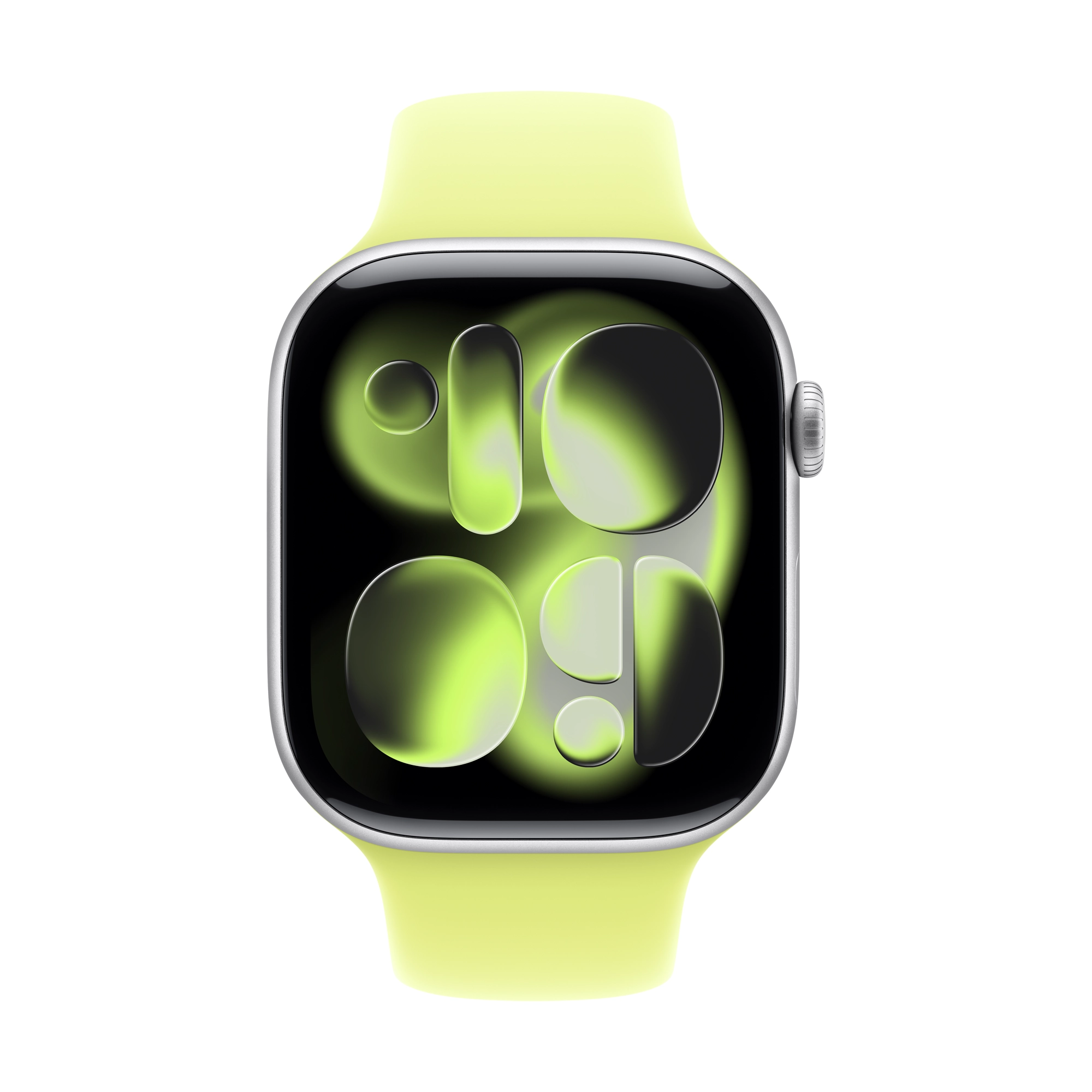 46 mm-es neonsárga sportszíj – M/L (szezonális)