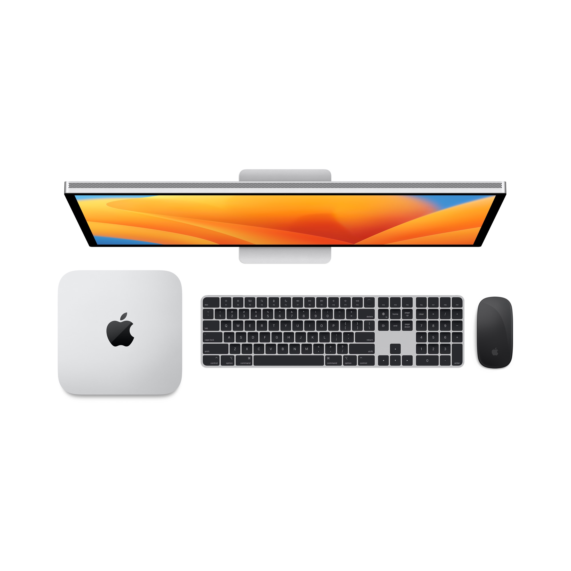 APPLE Mac mini: Apple M2 chip with 8‑core CPU and 10‑core GPU, 256GB SSD