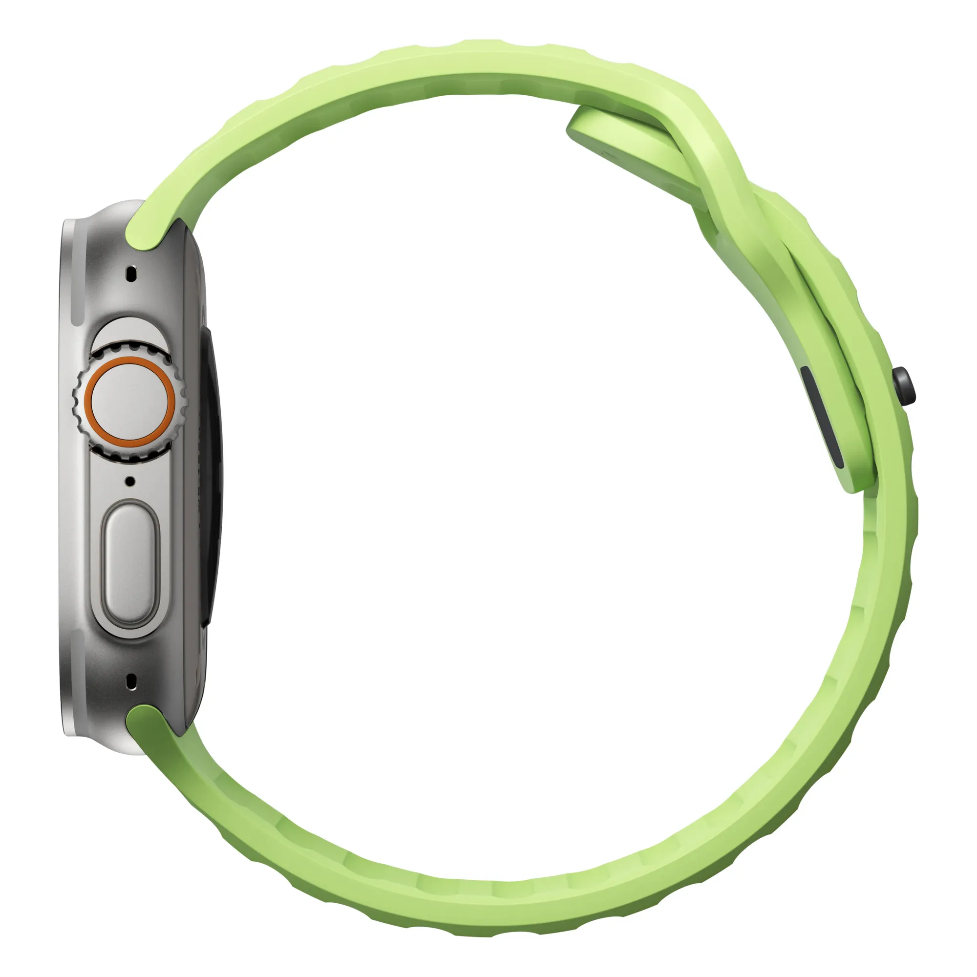 NOMAD Sport Strap for Apple Watch 42/44/45/49mm - Green Glow