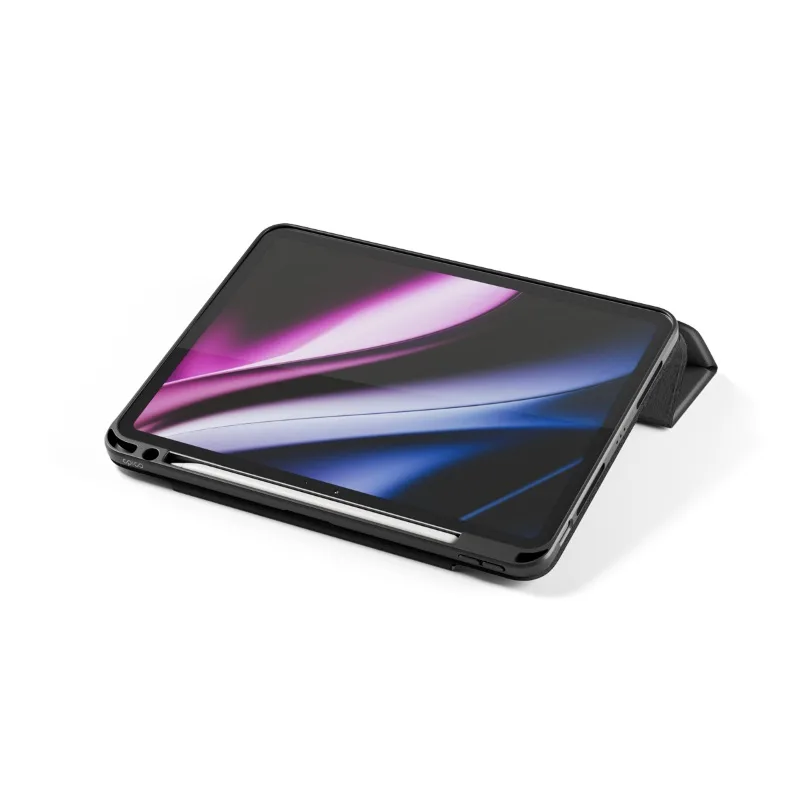 Epico TechGrain Spin 2in1 Flip Case for iPad Pro 11" (1-4 Gen) / Air 10.9" / Air 11" (M2-M4) - Black