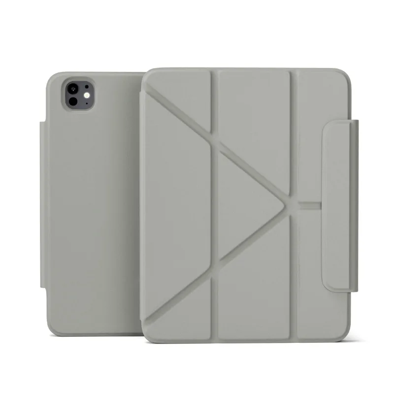 Epico TechGrain Spin 2in1 Flip Case for iPad Pro 11" (1-4 Gen) / Air 10.9" / Air 11" (M2-M4) - Grey