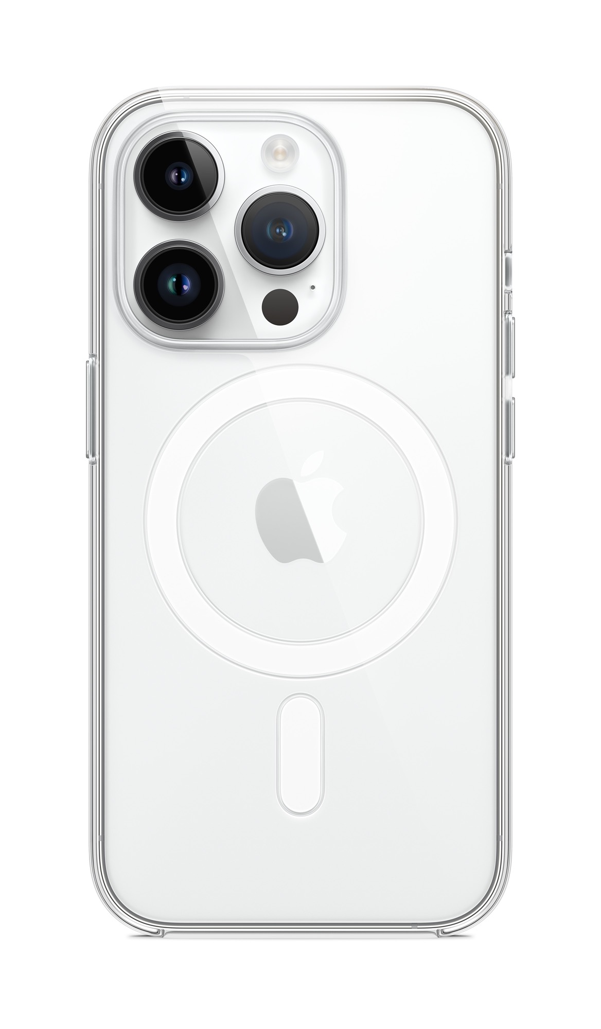 APPLE MagSafe-rögzítésű átlátszó iPhone 14 Pro tok