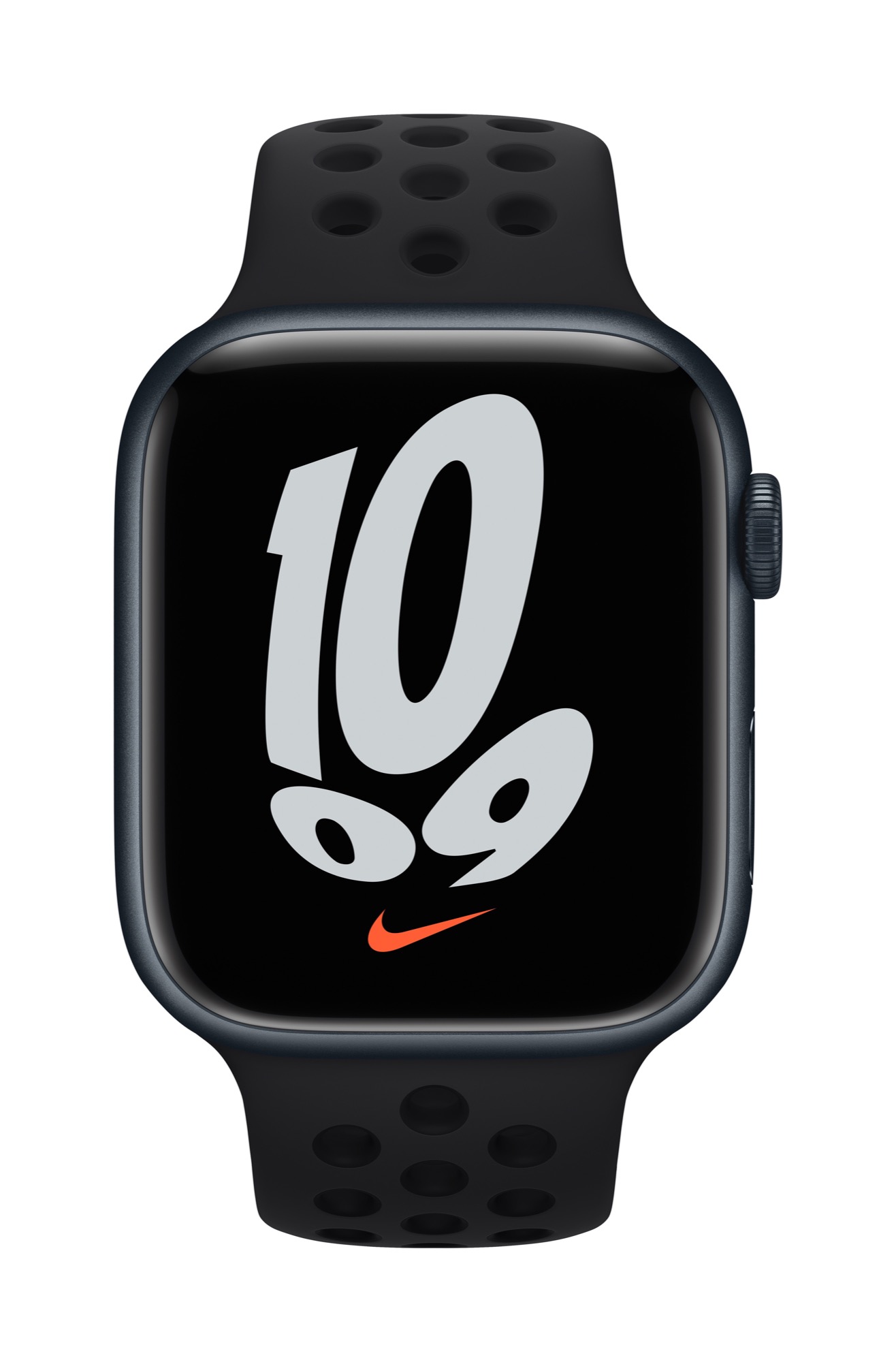 APPLE 45mm Nike sportszíj - olívaszürke/fekete