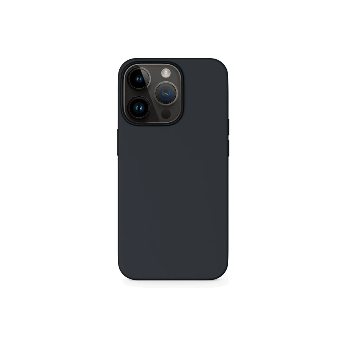 EPICO Silicone Magnetic Case for iPhone 14 - Black