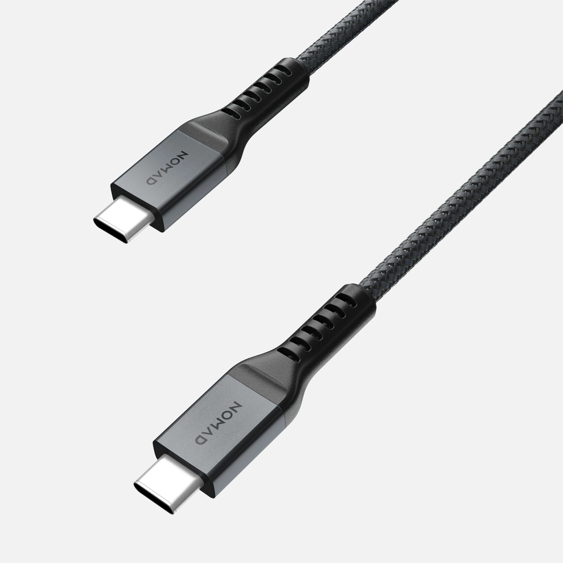 NOMAD Kevlar USB-C to USB-C kábel 1.5m - szénszürke