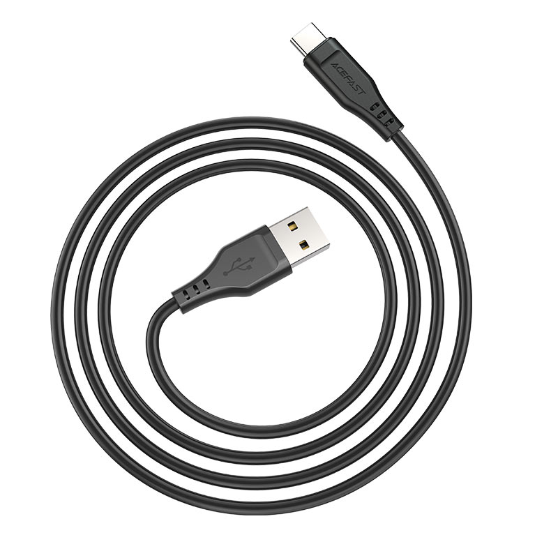 ACEFAST USB-A to USB-C töltőkábel - fekete