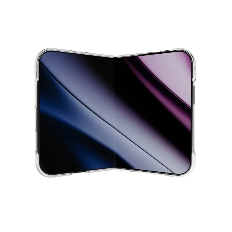 Epico HeroSlim Mag+ Case for iPhone Duo, Qi2 & MagSafe Compatible, Camera Protection - Transparent