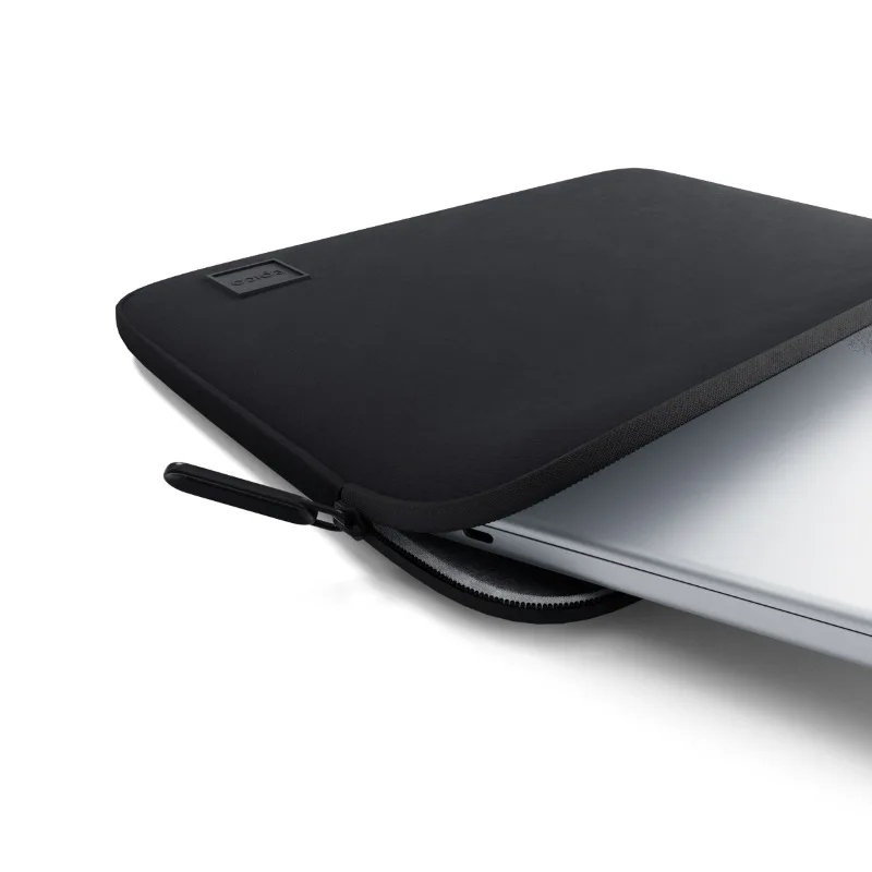 Epico Neoprene Lite Water-Resistant Sleeve for MacBook Air 15" / Pro 16", Full Coverage - Black