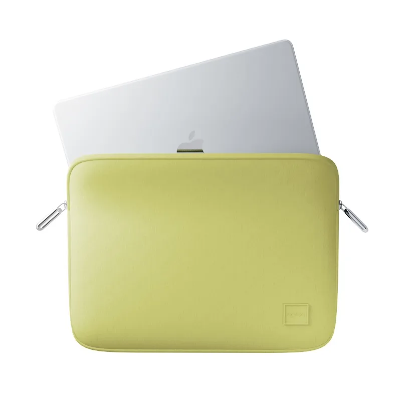 Epico Neoprene Lite Water-Resistant Sleeve for MacBook Neo / Air 13", Full Coverage - Citrus