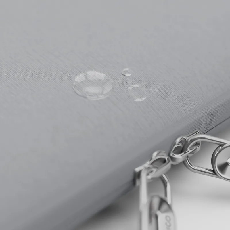 Epico Neoprene Lite Water-Resistant Sleeve for MacBook Pro 14", Full Coverage - Light Grey