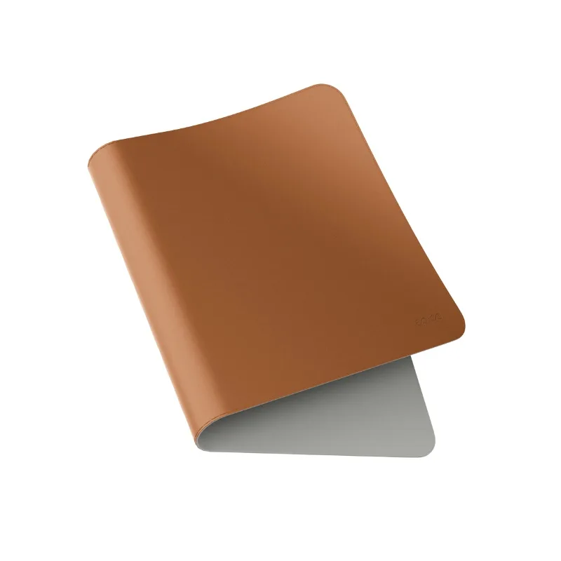Epico TechGrain Reversible XL Desk Mat & Mouse Pad for Keyboard and Mouse - Brown / Light Grey