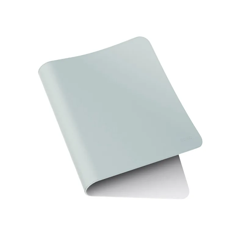 Epico TechGrain Reversible XL Desk Mat & Mouse Pad for Keyboard and Mouse - Light Blue / Silver