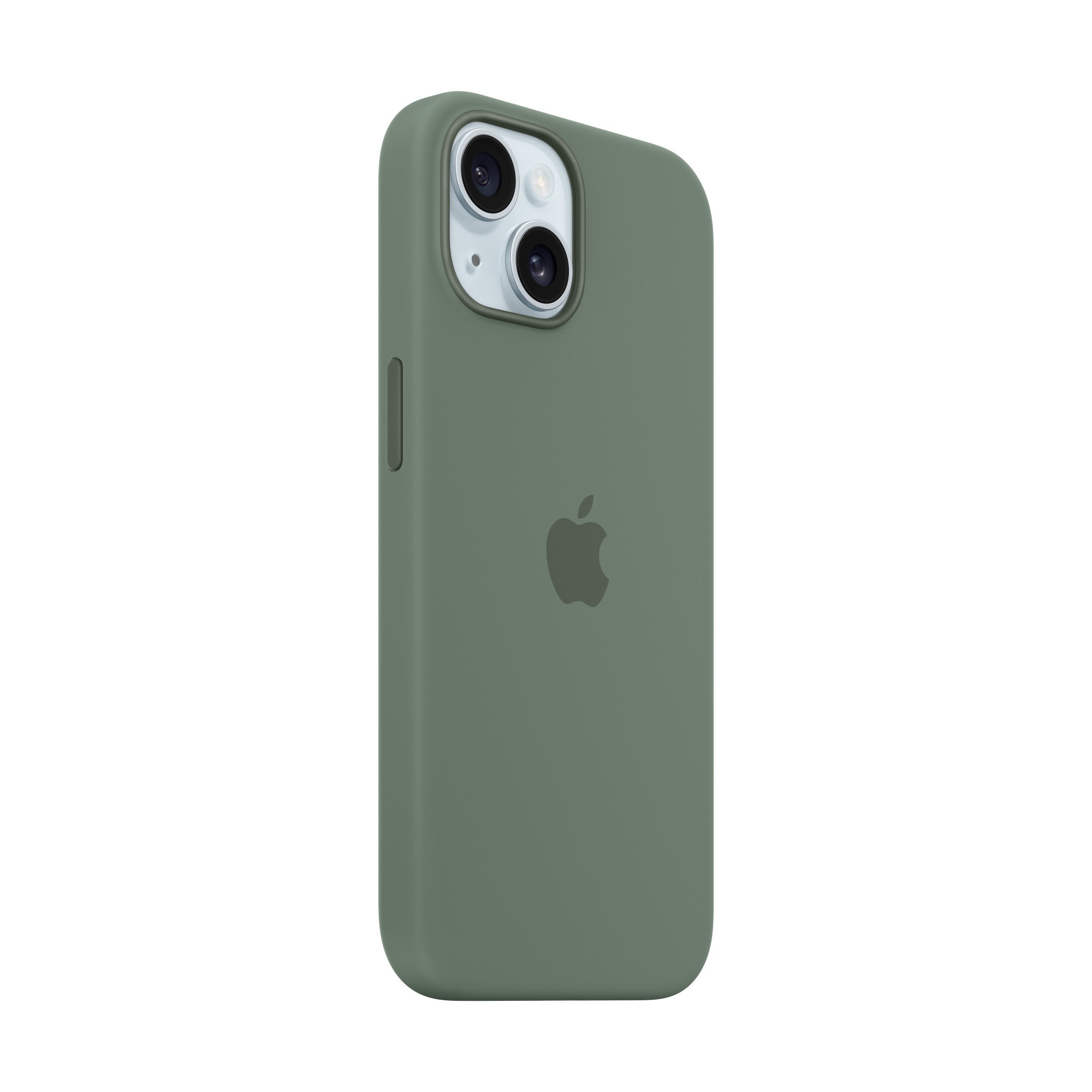 MagSafe-rögzítésű iPhone 15-szilikontok - ciprus