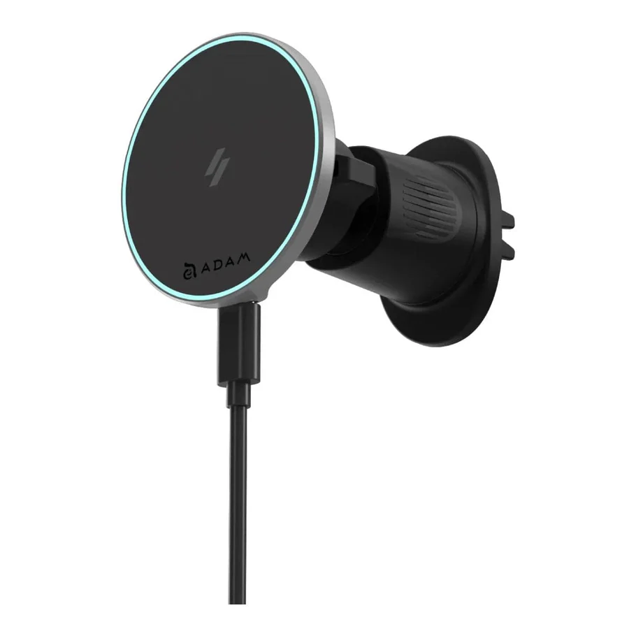 ADAM elements CQ1 Qi2 Magnetic Charging Car Mount Black