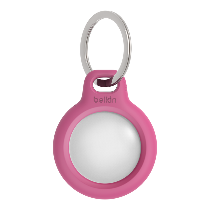Belkin AirTag tartó tok kulcstartóval - rózsaszín