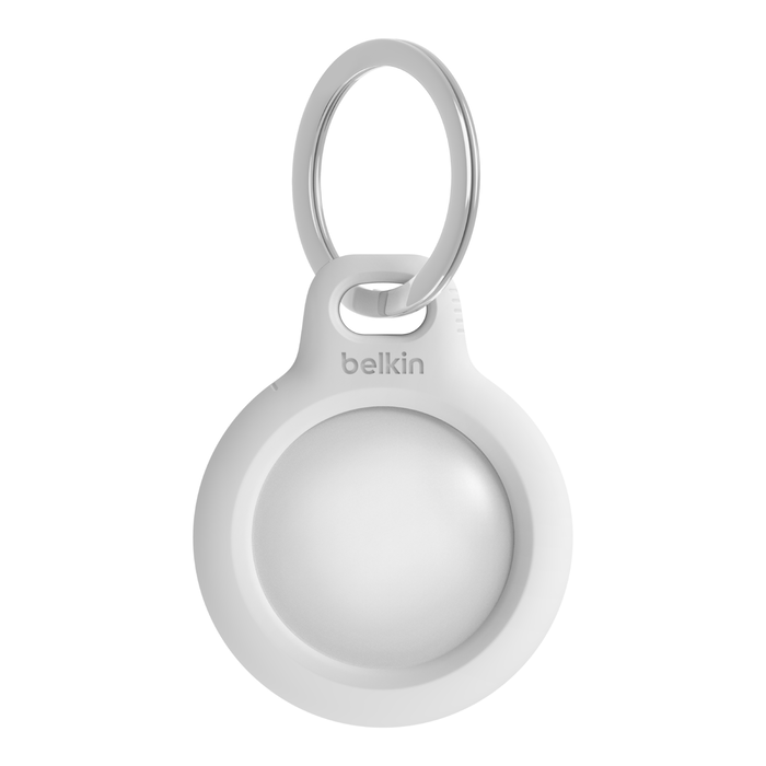 Belkin AirTag tartó tok kulcstartóval - fehér