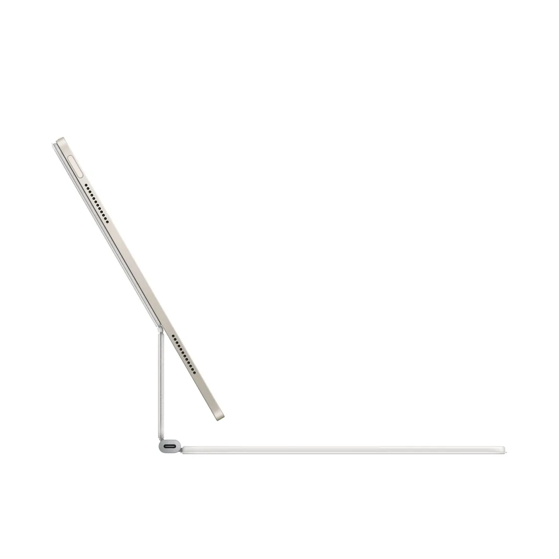 Magic Keyboard 13 hüvelykes iPad Airhez (M3) - magyar, fehér (Használt - Újszerű)