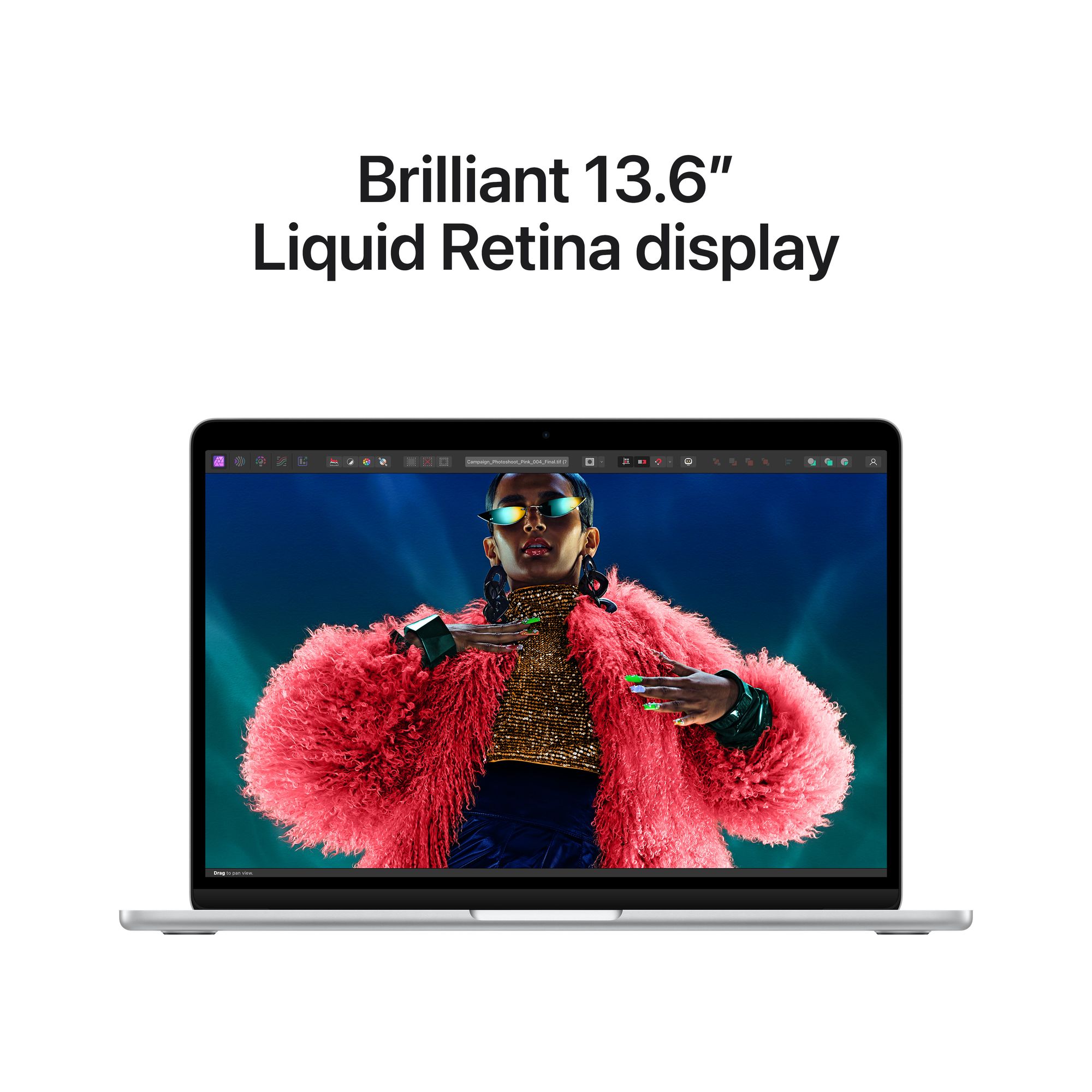 13-inch MacBook Air: Apple M3 chip 8-core CPU, 8-core GPU, 8GB, 256GB SSD - ezüst