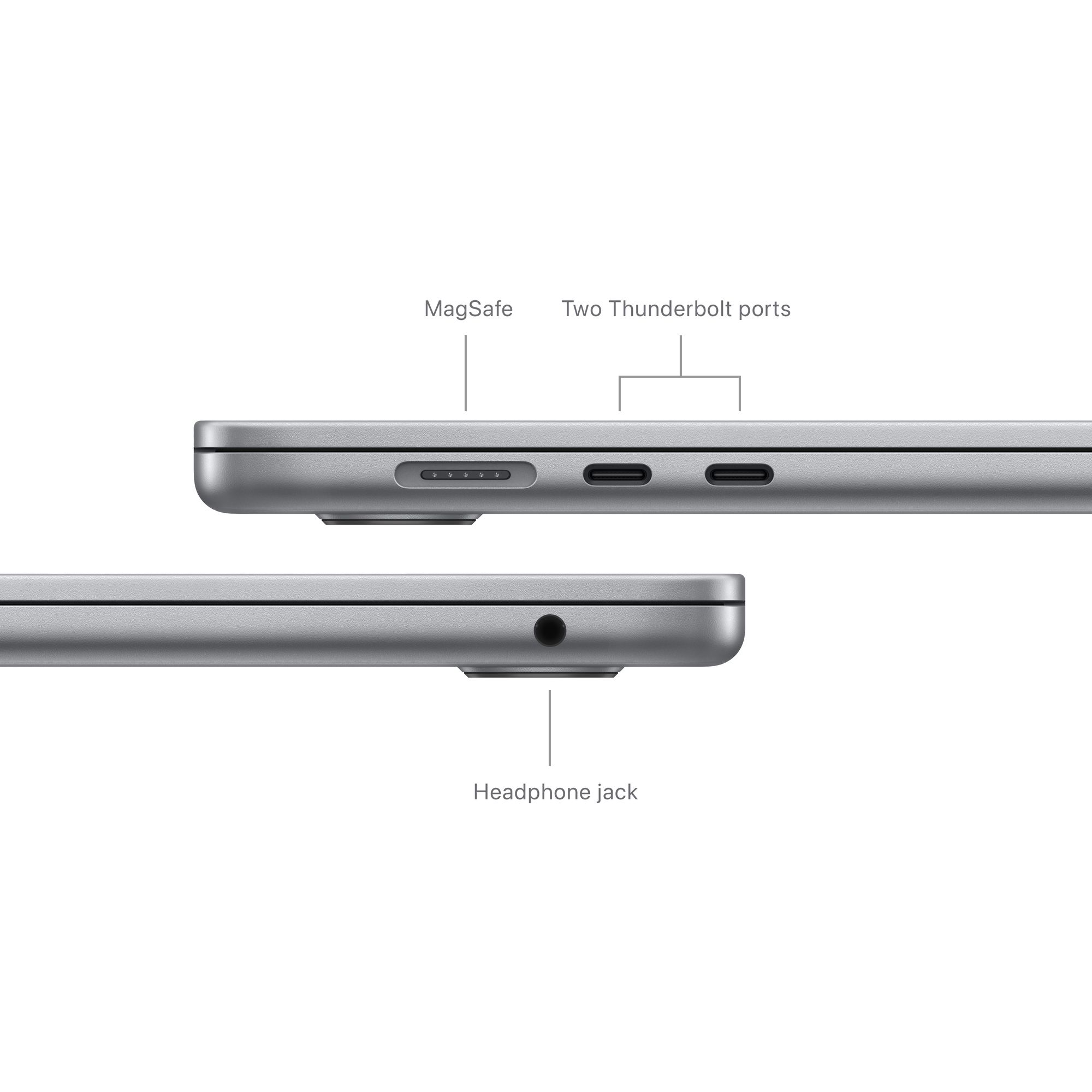 15-inch MacBook Air: Apple M3 chip 8-core CPU, 10-core GPU, 16GB, 512GB SSD - asztroszürke