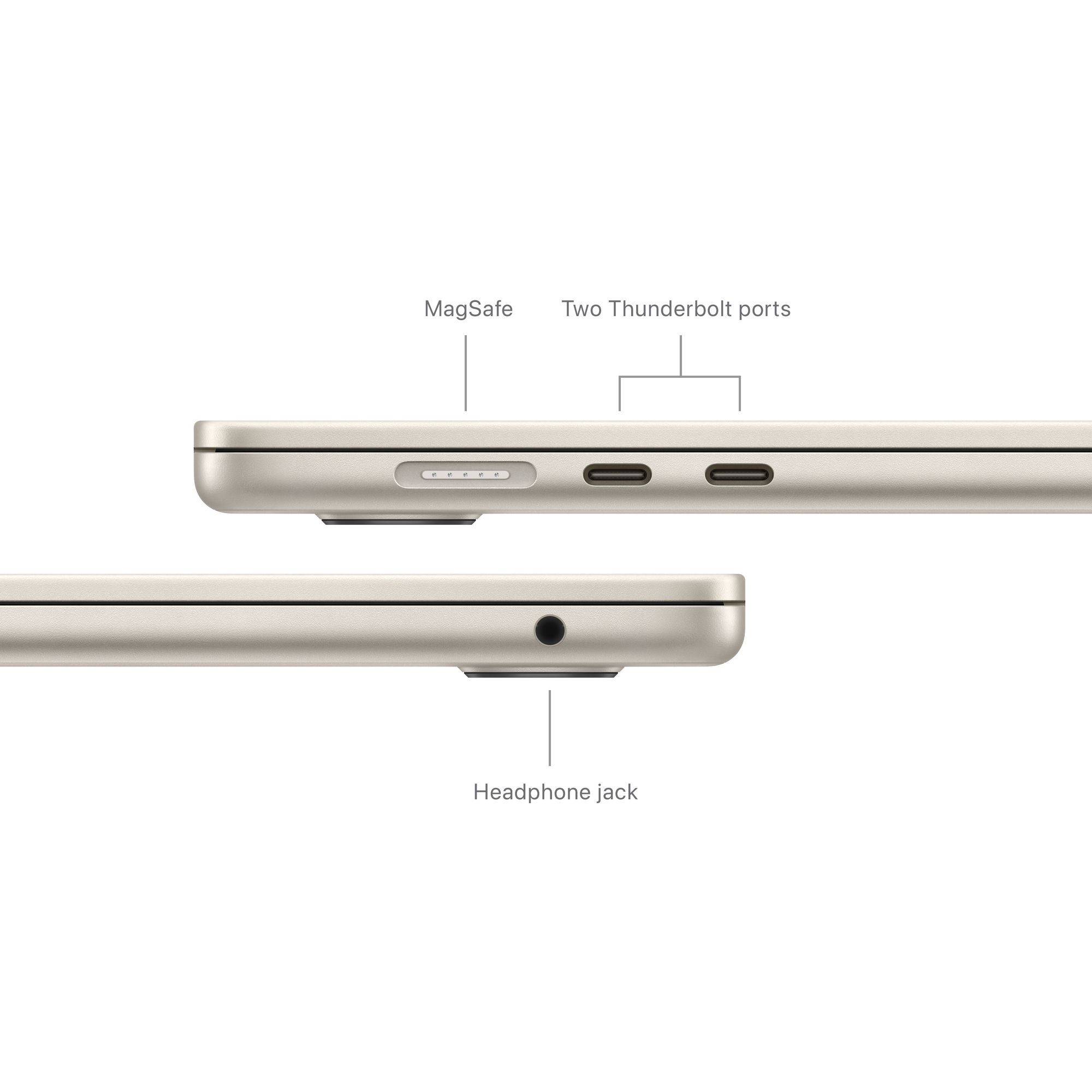 15-inch MacBook Air: Apple M3 chip 8-core CPU, 10-core GPU, 24GB, 512GB SSD - csillagfény