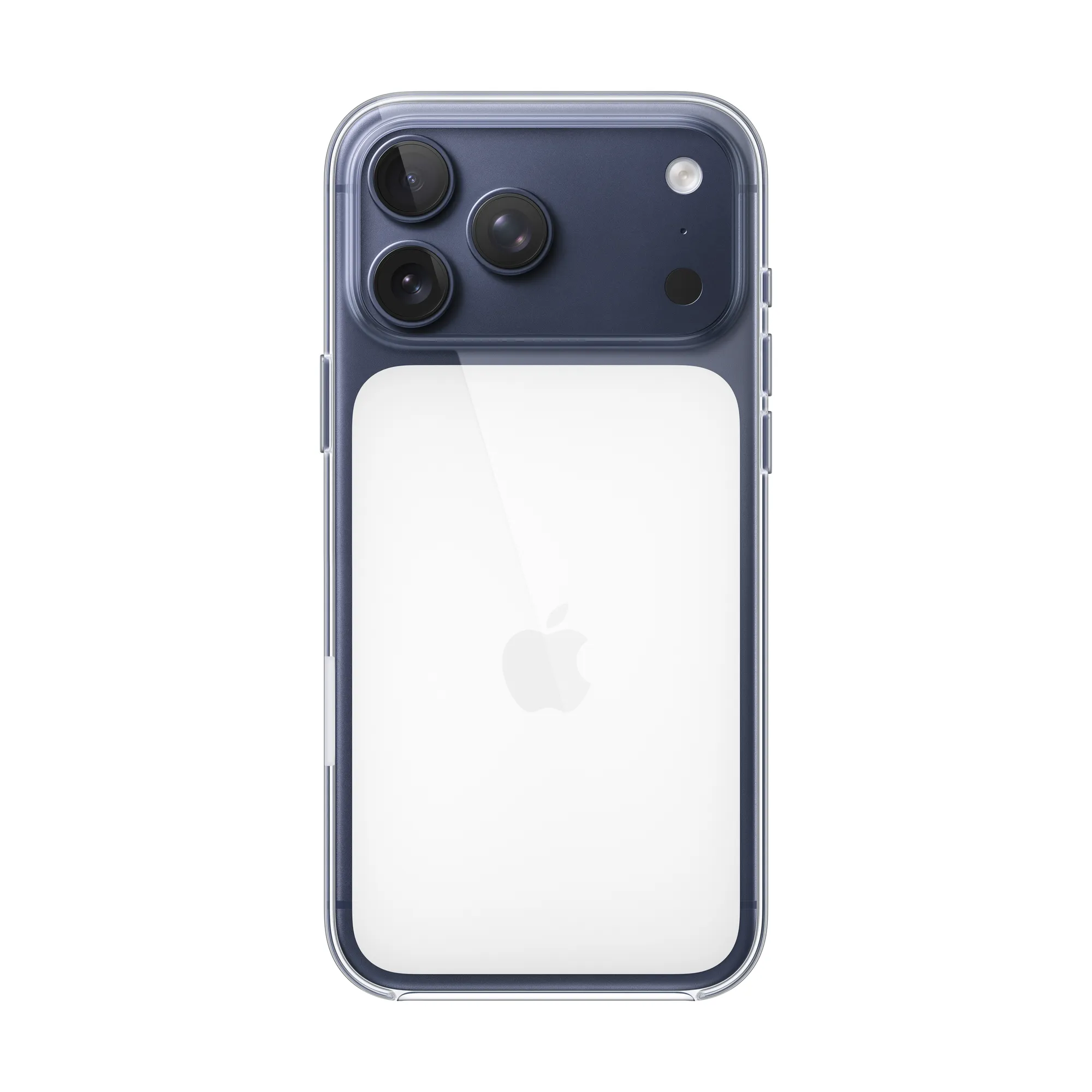 MagSafe-rögzítésű átlátszó iPhone 17 Pro Max-tok