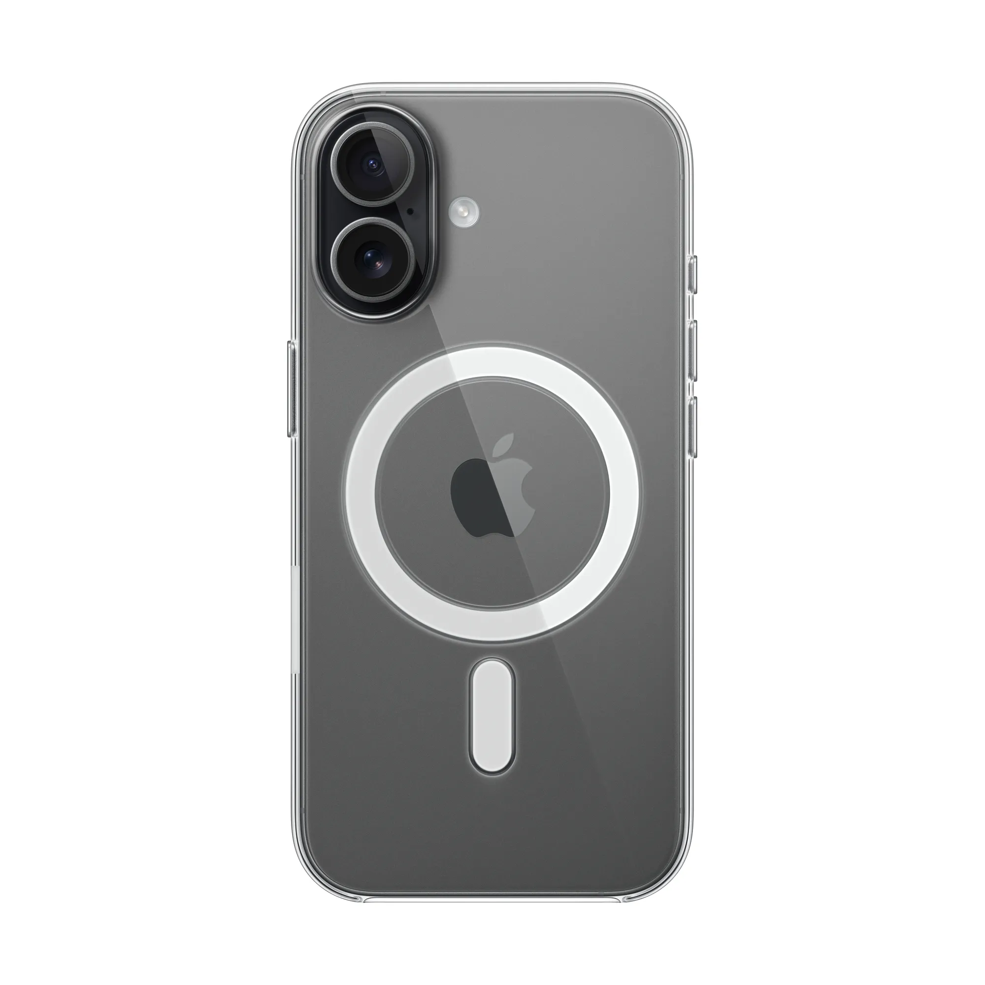 MagSafe-rögzítésű átlátszó iPhone 17-tok