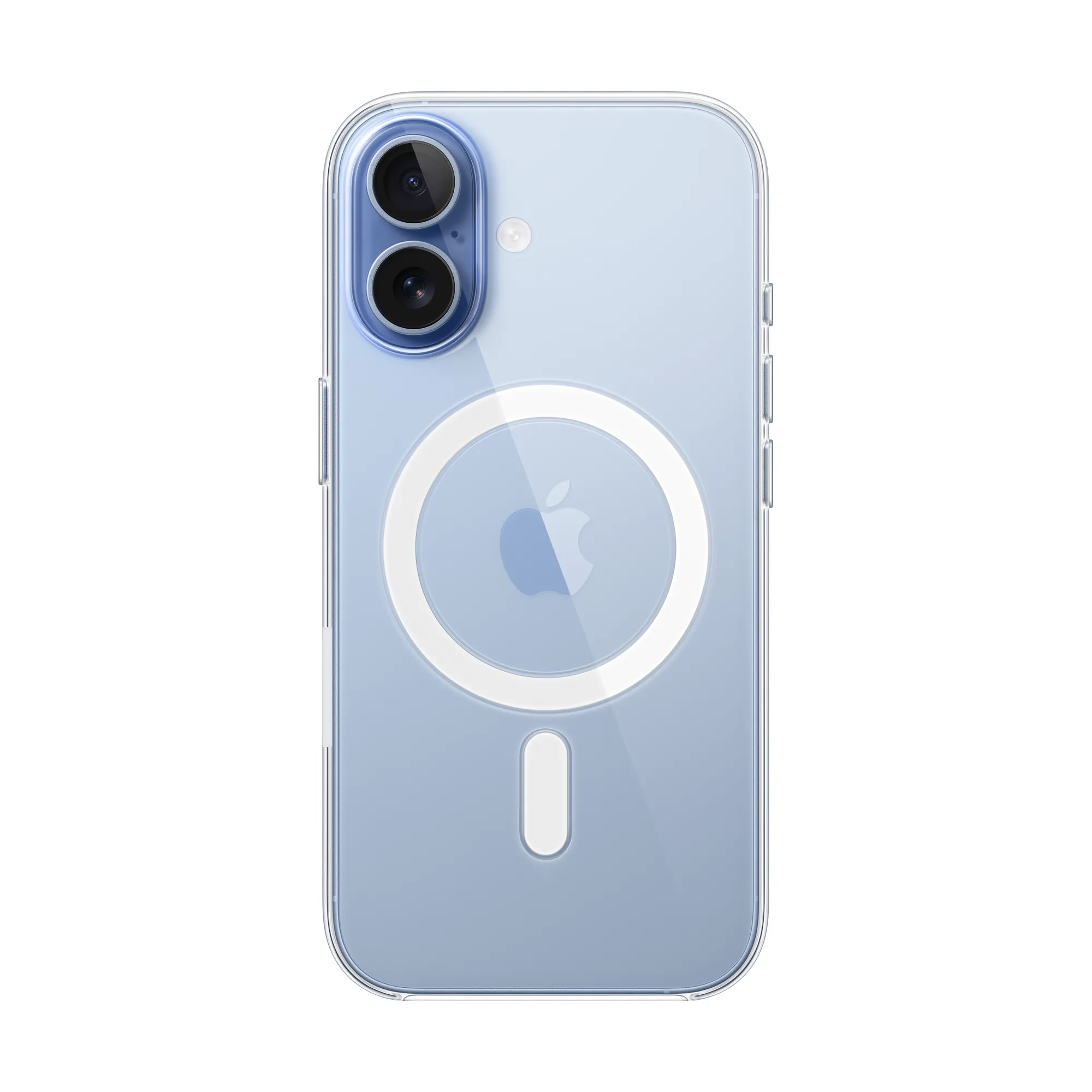 MagSafe-rögzítésű átlátszó iPhone 17-tok