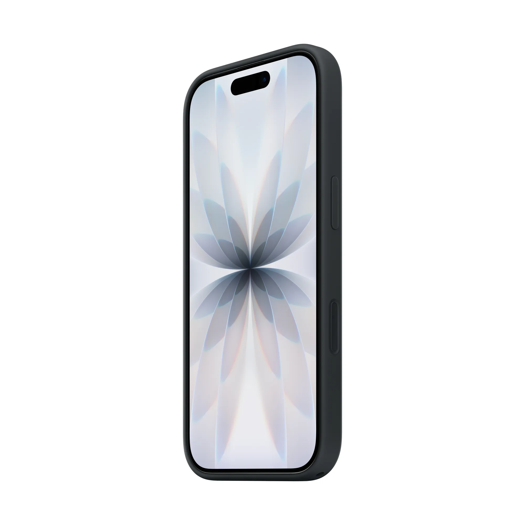 MagSafe-rögzítésű iPhone 17-szilikontok – fekete