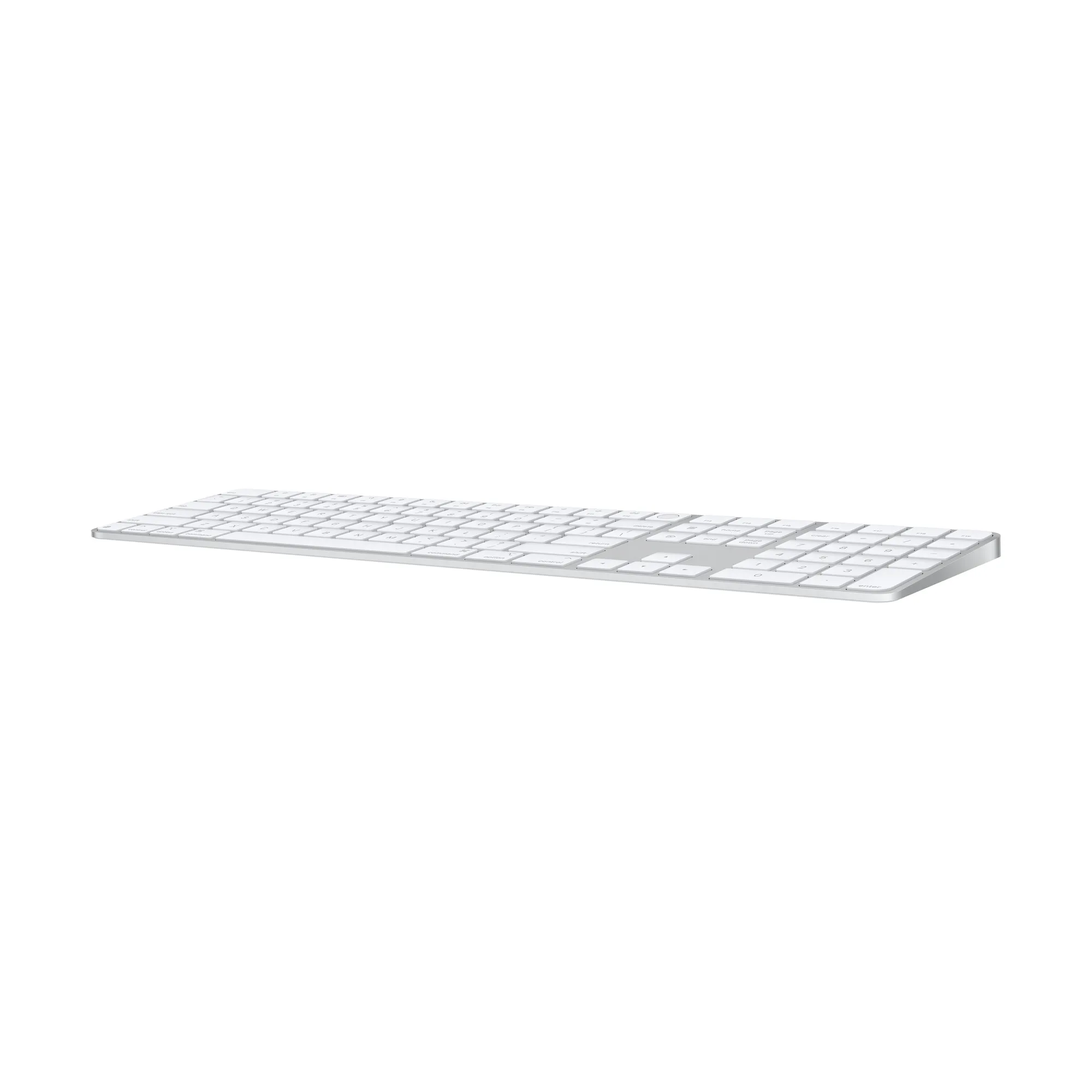 Magic Keyboard Touch ID-val és számbillentyűzettel Apple chipes Machez (USB-C) - fehér