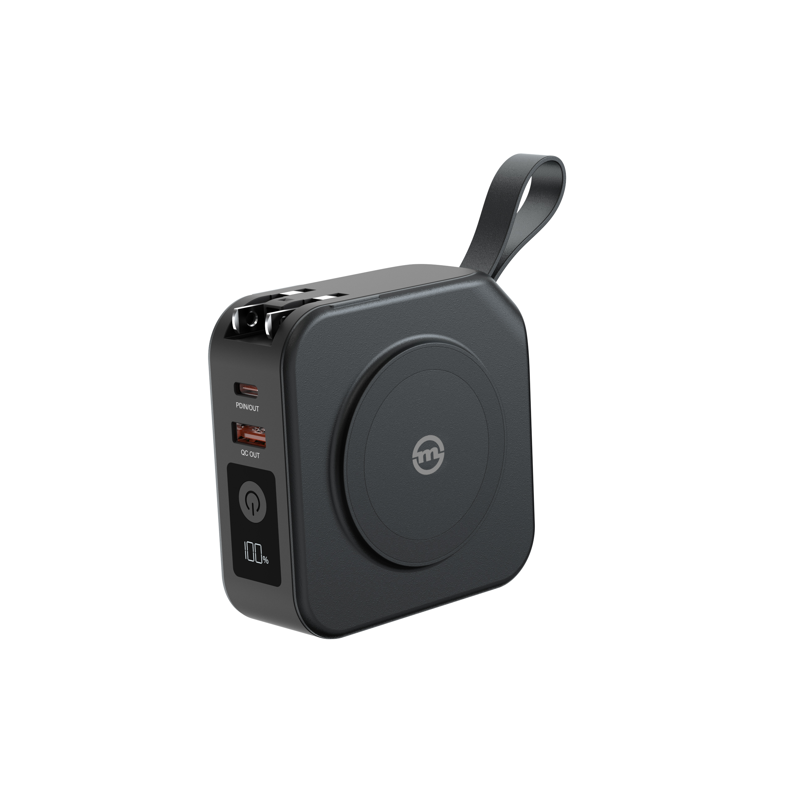 Mobile Origin 10 000mAh Powerbank és fali adapter USB-c és Lightning kábellel