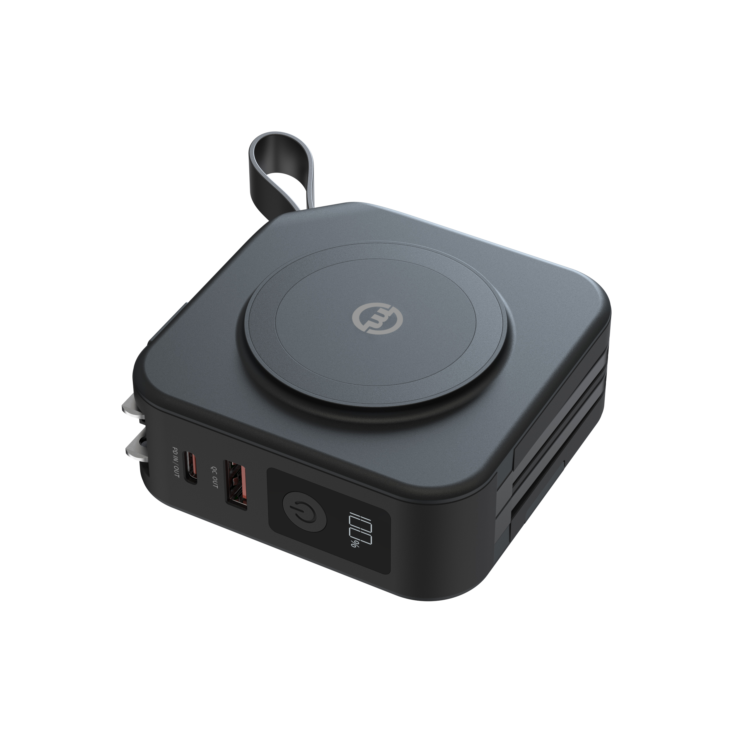Mobile Origin 10 000mAh Powerbank és fali adapter USB-c és Lightning kábellel