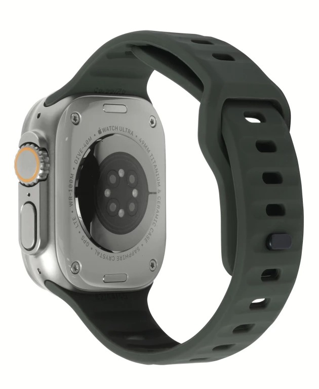 Mobile Origin Apple Watch 42/44/45/49mm sportszíj - olivazöld