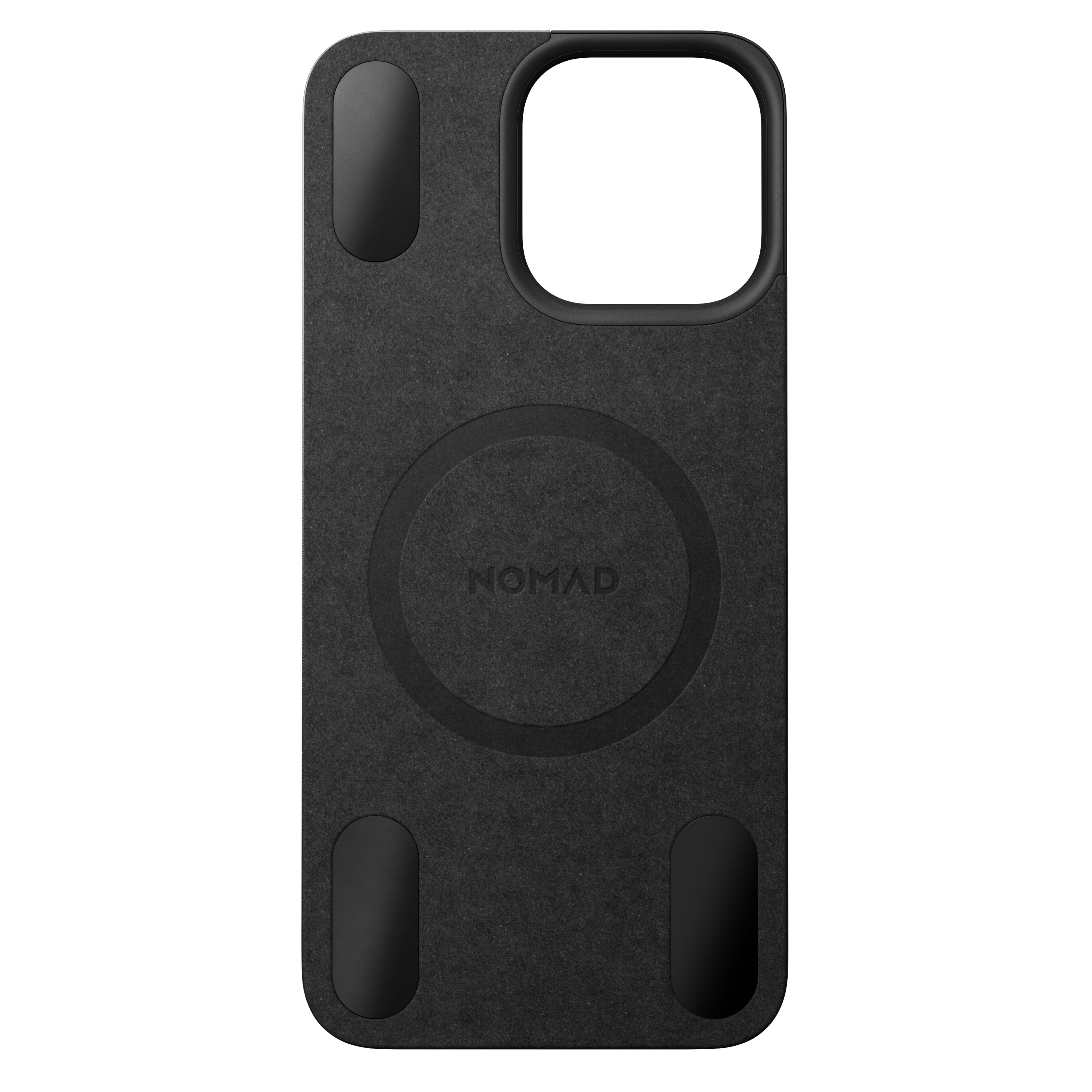 NOMAD iPhone 15 Pro Max bőr hátlap - fekete